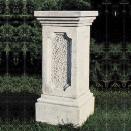 Pilastro Itaca 40x40 H cm 98 in pietra ricostituita
