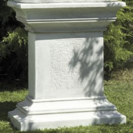 Pilastro Cartagine H cm 81 in pietra ricostituita