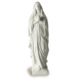 Madonna di Lourdes in pietra ricostituita h 65
