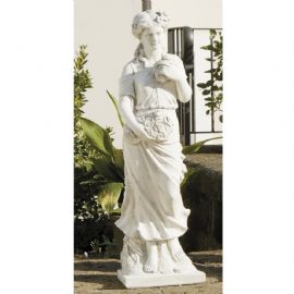 Statua stagione Primavera in pietra ricostituita h 100