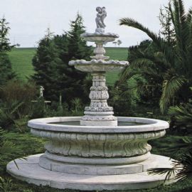 Fontana Alassio in pietra cm H 270