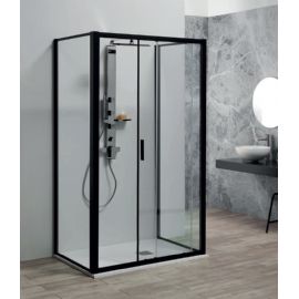 Box doccia centro parete porta scorrevole cm L100xP90 PSCRapid