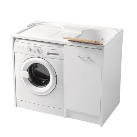 Lavapanni con inserimento lavatrice 106x50 vasca Dx domestica Colavene