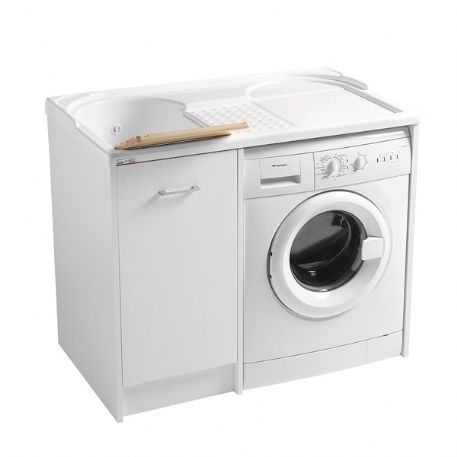 Lavapanni con inserimento lavatrice 106x50 vasca Sx domestica Colavene