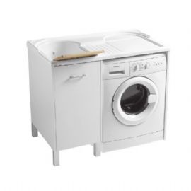 Lavapanni con inserimento lavatrice 106x60 vasca Sx domestica Colavene