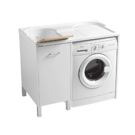 Lavapanni con inserimento lavatrice 106x60 vasca Sx domestica Colavene