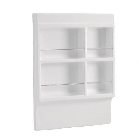 Pannello portatutto da esterno bianco cm72.5 Lavacril Colavene