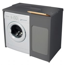 Lavapanni porta lavatrice da esterno grigio 106x60 Lavacril Colavene