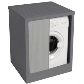 Box contenitore lavatrice grigio 72x68 Lavacril Colavene