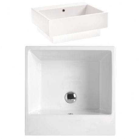 Lavabo in ceramica 50x50 Volant Colavene