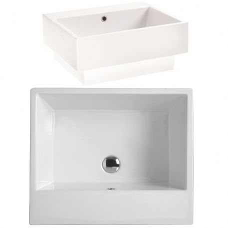 Lavabo in ceramica 60x50 Volant Colavene