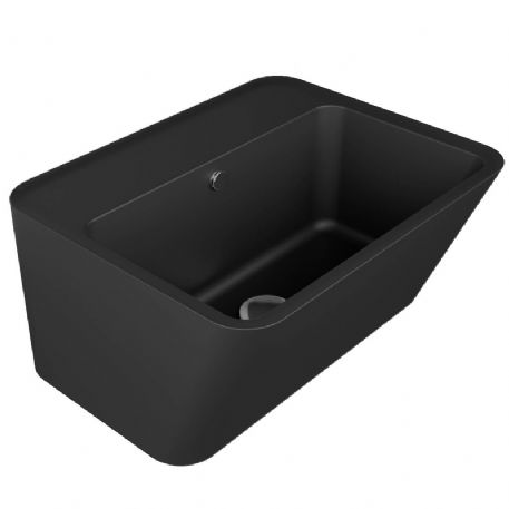 Lavabo in ceramica Nero Matt 50x40 Wynn Colavene