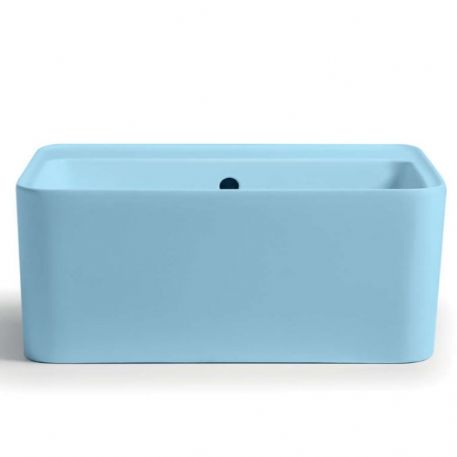 Lavabo in ceramica Azzurro Matt 70x40 Wynn Colavene