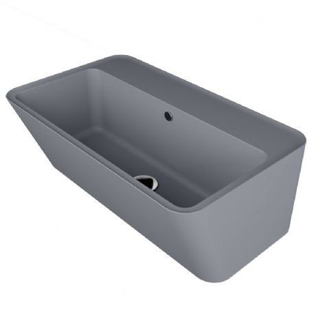 Lavabo in ceramica Grigio Matt 70x40 Wynn Colavene