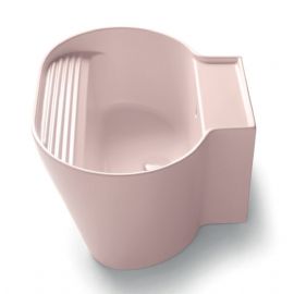Lavabo in ceramica rosa matt 60x50 Tino Colavene