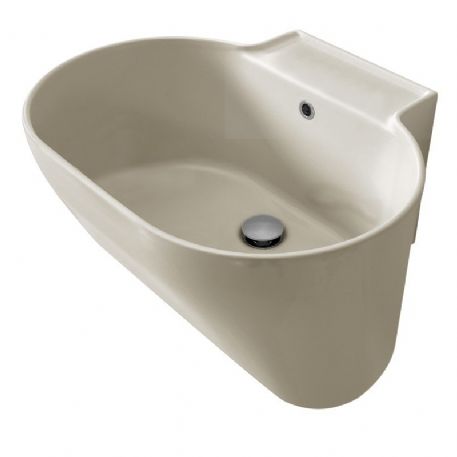 Lavabo in ceramica Matera matt 60x50 Tina Colavene